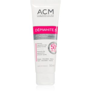 ACM Dépiwhite S cremă protectoare pentru fata si decolteu SPF 50+ 50 ml-Țena