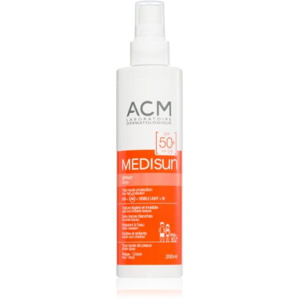ACM Medisun spray solar pentru fata si corp SPF 50+ 200 ml-ro