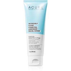 ACURE Incredibly Clear Charcoal Lemonade exfoliant facial 118 ml-ro