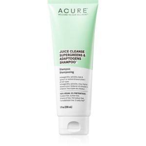 ACURE Juice Cleanse Supergreens & Adaptogens sampon energizant pentru par si scalp deteriorat 236 ml-Țena