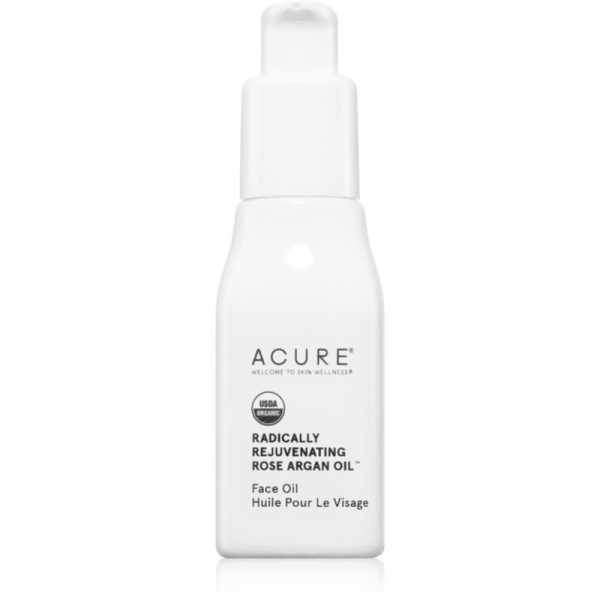 ACURE Radically Rejuvenating Rose Argan Oil ulei pentru față