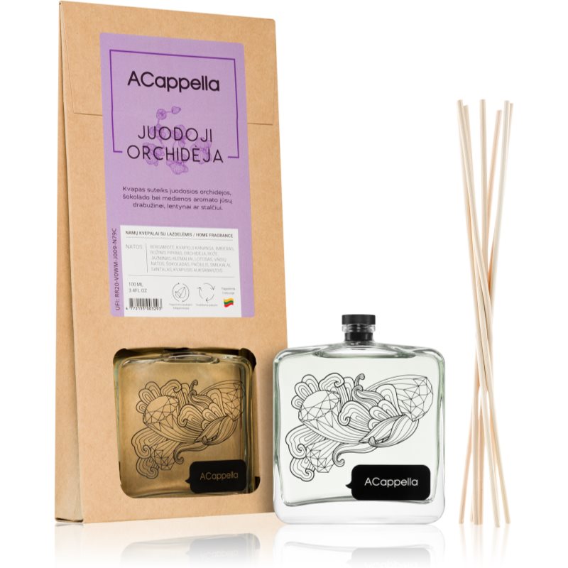 ACappella Black Orchid aroma difuzor cu rezervã 100 ml-Țena
