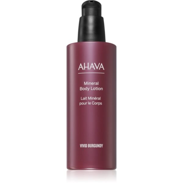 AHAVA Vivid Burgundy loțiune de corp hidratantă cu minerale din Marea Moartă 250 ml-ro