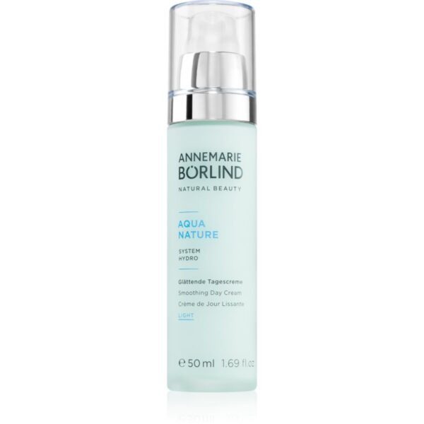 ANNEMARIE BÖRLIND AQUANATURE crema de zi usoara cu efect de netezire 50 ml-Țena
