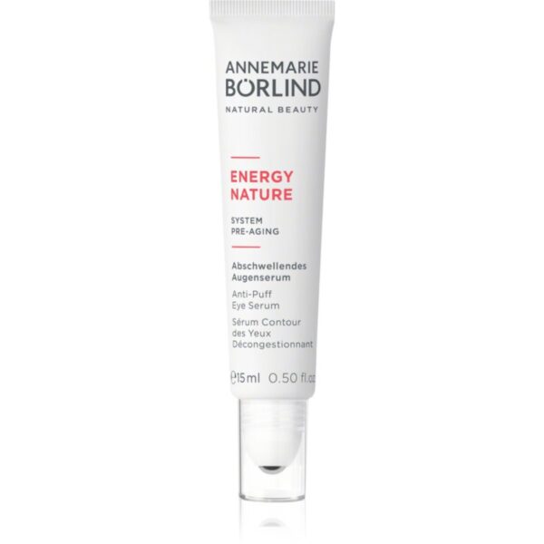 ANNEMARIE BÖRLIND ENERGYNATURE ser pentru ochi împotriva ridurilor și a cearcănelor întunecate 15 ml-Țena