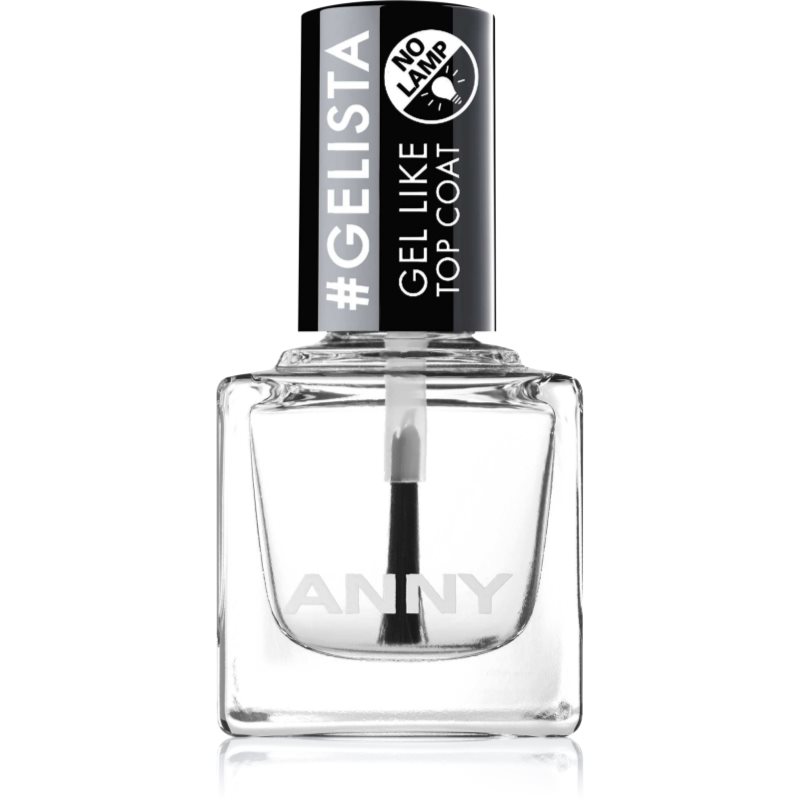 ANNY Nail Polish #Gelista lac de unghii/parte sus 956 Gel Like Top Coat 15 ml-Țena