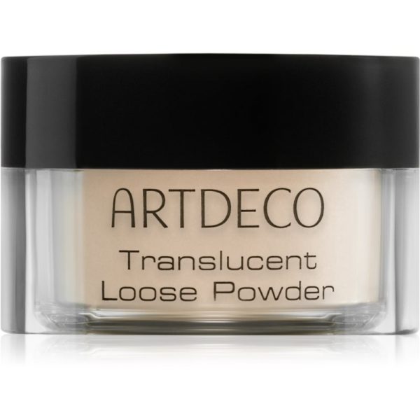 ARTDECO Translucent Loose Powder pudra pulbere transparentă culoare 02 Translucent Light 8 g-ro
