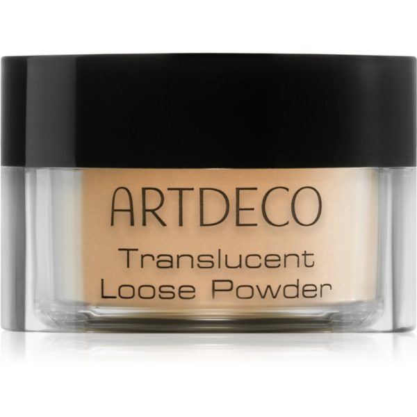 ARTDECO Translucent Loose Powder pudra pulbere transparentă culoare 05 Translucent Medium 8 g-Țena