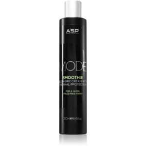 ASP MODE Smoothie crema termo-protectoare pentru netezirea parului indisciplinat 250 ml-Țena