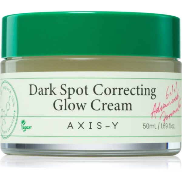 AXIS-Y 6+1+1 Advanced Formula Dark Spot Correcting Glow Cream gel crema hidratant pentru piele cu hiperpigmentare 50 ml-ro