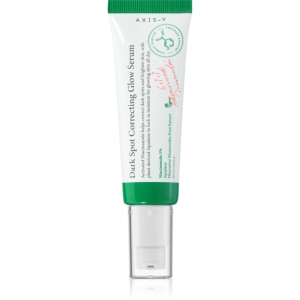 AXIS-Y 6+1+1 Advanced Formula Dark Spot Correcting Glow Serum ser regenerant si iluminator pentru piele cu hiperpigmentare 50 ml-ro