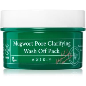 AXIS-Y 6+1+1 Advanced Formula Mugwort Pore Clarifying Wash Off Pack masca pentru curatare profunda cu efect calmant 100 ml-ro