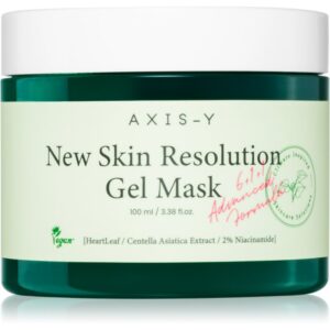 AXIS-Y 6+1+1 Advanced Formula New Skin Resolution Gel Mask Masca Gel calmanta cu efect racoritor 100 ml-Țena