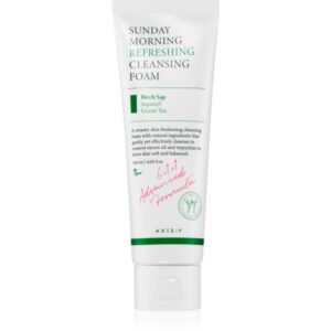 AXIS-Y 6+1+1 Advanced Formula Sunday Morning Refreshing Cleansing Foam spuma cremoasa pentru o curatare profunda pentru piele sensibilă 120 ml-Țena