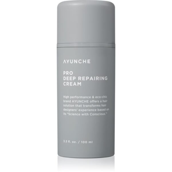 AYUNCHE Pro Deep Repairing Cream crema pentru regenerare in profunzime pentru par deteriorat 100 ml-ro