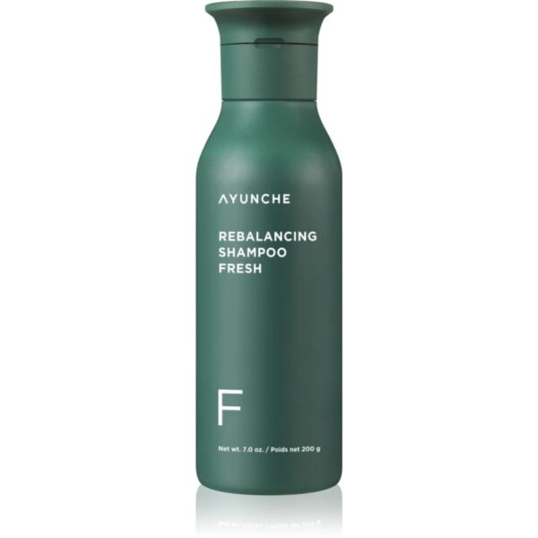 AYUNCHE Rebalancing Shampoo Fresh șampon regenerator impotriva caderii parului 200 g-ro