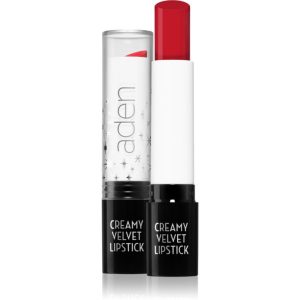 Aden Cosmetics Creamy Velvet Lipstick ruj crema culoare 08 Scarlett Heart 3 g-Țena