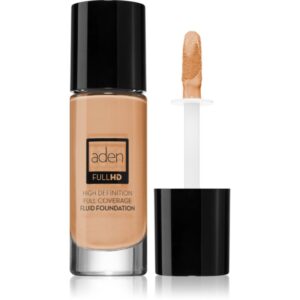 Aden Cosmetics Full HD Fluid Foundation fard lichid de lunga durata culoare 04 Natural 20 ml-ro