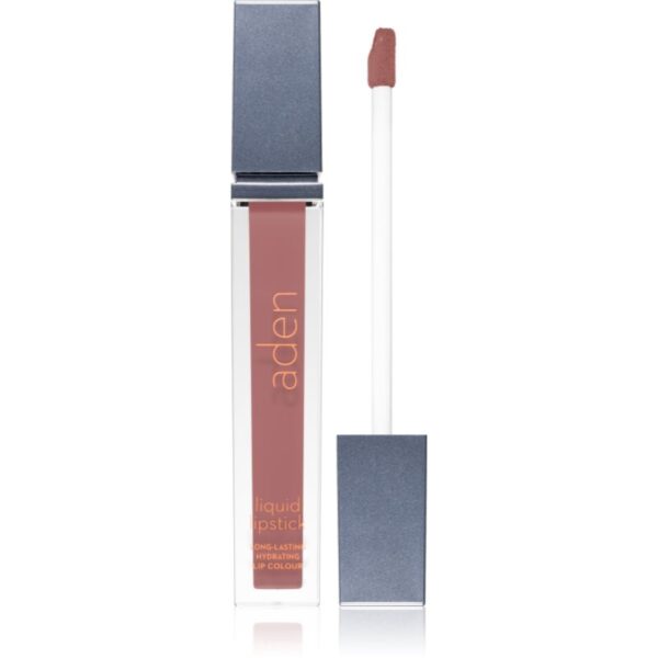 Aden Cosmetics Liquid Lipstick ruj de buze lichid culoare 07 Nude Elegance 7 ml-Țena