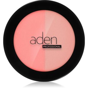Aden Cosmetics Matt & Glow Blush Duo blush cu efect iluminator culoare 01 19 g-Țena