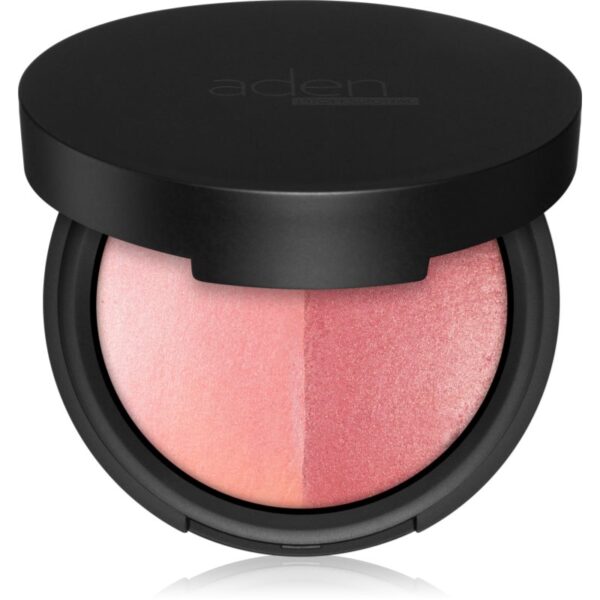 Aden Cosmetics Terracotta Baked Blusher Duo fard de obraz sub forma de pudra culoare 01 7 g-Țena