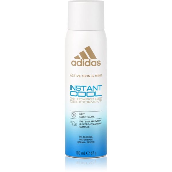 Adidas Instant Cool deodorant spray 24 de ore 100 ml-ro