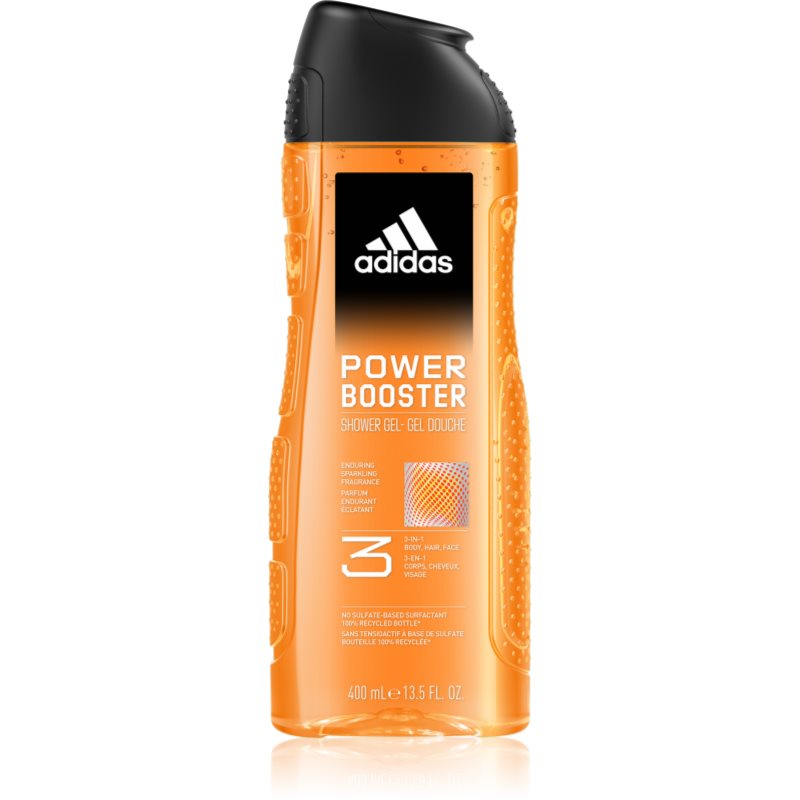 Adidas Power Booster Gel de duș energizant 3 in 1 400 ml-Țena
