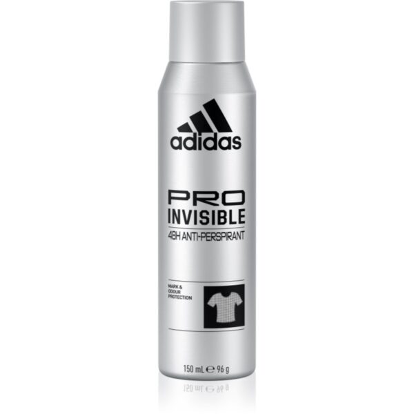 Adidas Pro Invisible antiperspirant impotriva petelor albe pentru barbati 150 ml-ro