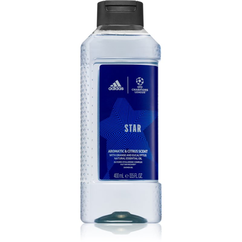 Adidas UEFA Champions League Star gel de dus revigorant pentru bărbați 400 ml-ro