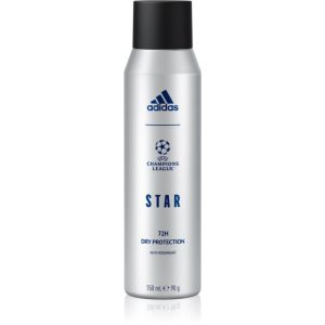 Adidas UEFA Champions League Star spray anti-perspirant 72 ore pentru bărbați 150 ml-Țena