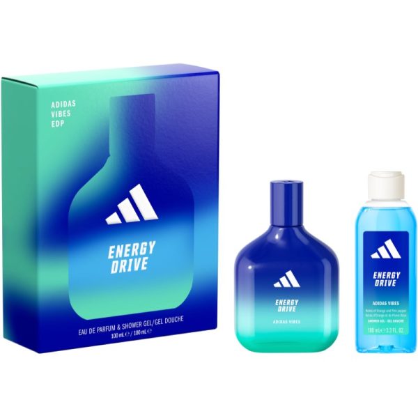 Adidas Vibes Energy Drive set cadou pentru corp unisex-Țena