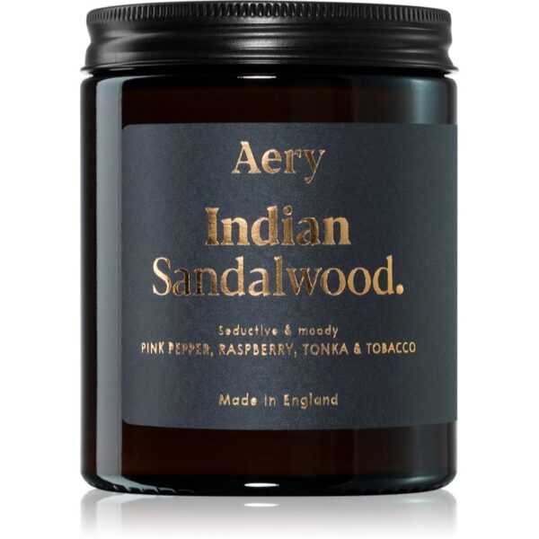 Aery Fernweh Indian Sandalwood lumânare parfumată 140 g-Țena