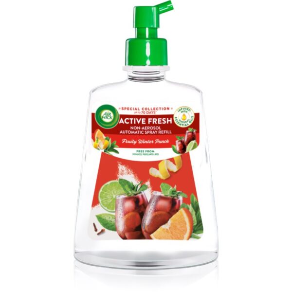 Air Wick Active Fresh Family Winter Punch odorizant de camera rezervă 228 ml-Țena