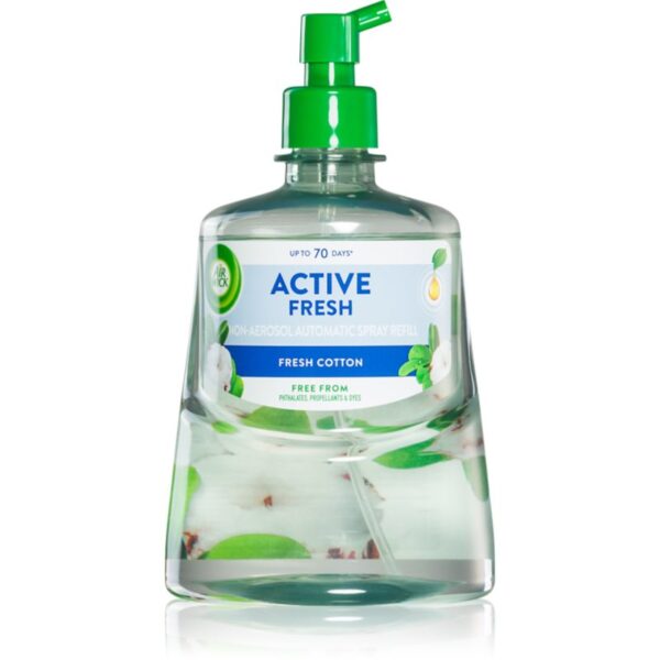 Air Wick Active Fresh Fresh Cotton odorizant de camera rezervă 228 ml-ro