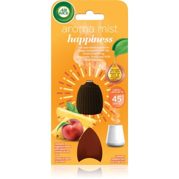 Air Wick Aroma Mist Happiness reumplere în aroma difuzoarelor 20 ml-Țena