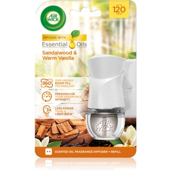 Air Wick Electric Sandalwood & Vanilla odorizant electric cu rezervã 19 ml-ro