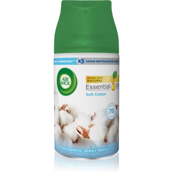 Air Wick Freshmatic Soft Cotton odorizant de camera rezervă 250 ml-ro