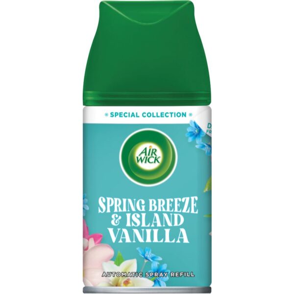 Air Wick Freshmatic Spring Breeze & Island Vanilla odorizant de camera rezervă 250 ml-Țena
