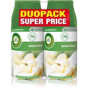 Air Wick Freshmatic White Flowers odorizant de camera rezervă cu parfum DUO 2x250 ml-Țena