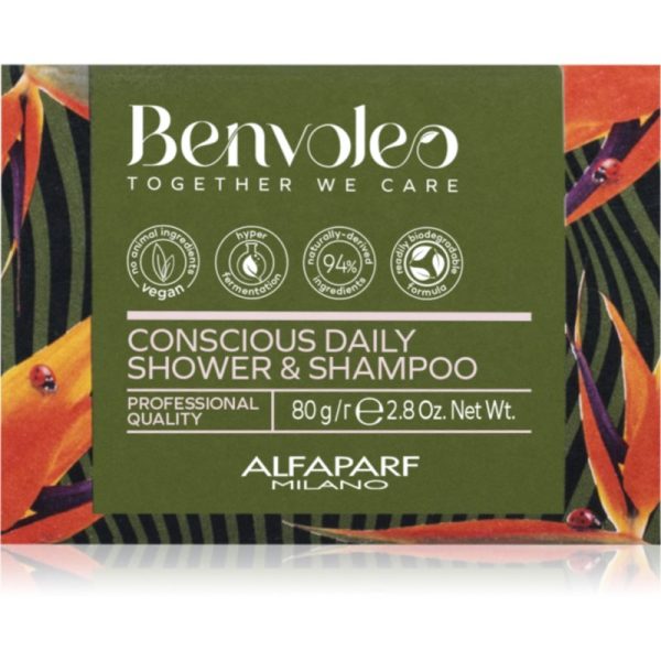 Alfaparf Milano Benvoleo Daily șampon organic solid 3 in 1 80 g-ro