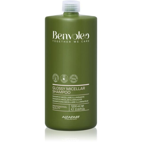 Alfaparf Milano Benvoleo Glossy șampon micelar pentru utilizarea de zi cu zi 1000 ml-ro