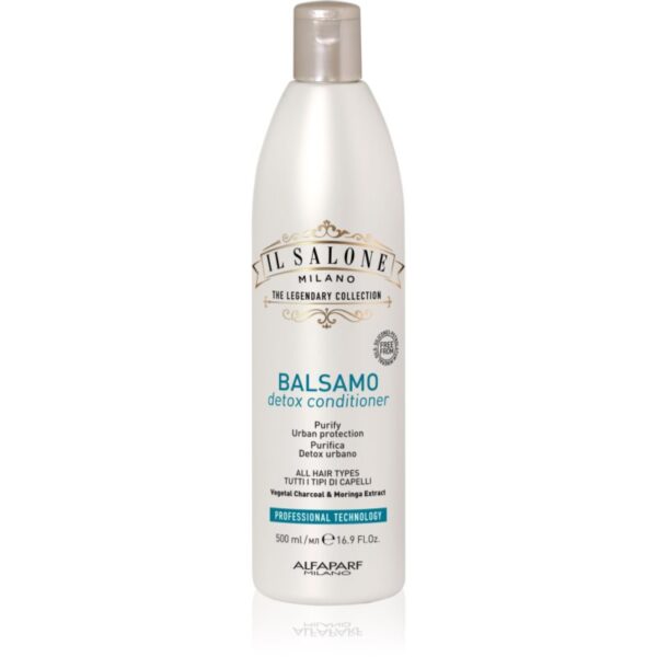 Alfaparf Milano Il Salone Milano Detox balsam detoxifiant pentru curățare pentru toate tipurile de păr 500 ml-Țena