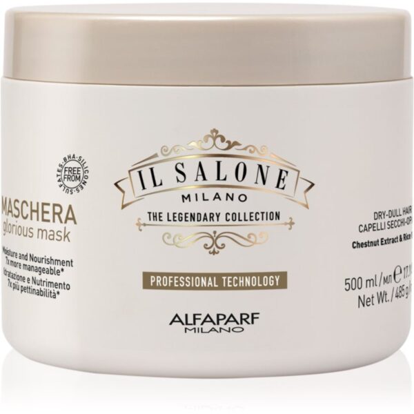 Alfaparf Milano Il Salone Milano Glorious masca regeneratoare pentru par deteriorat 500 ml-Țena
