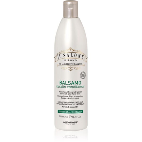 Alfaparf Milano Il Salone Milano Keratin balsam pentru regenerare pentru par deteriorat 500 ml-ro