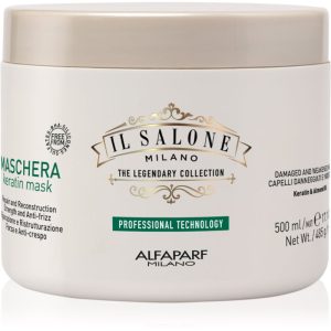 Alfaparf Milano Il Salone Milano Keratin mască regeneratoare pentru părul deteriorat 500 ml-ro
