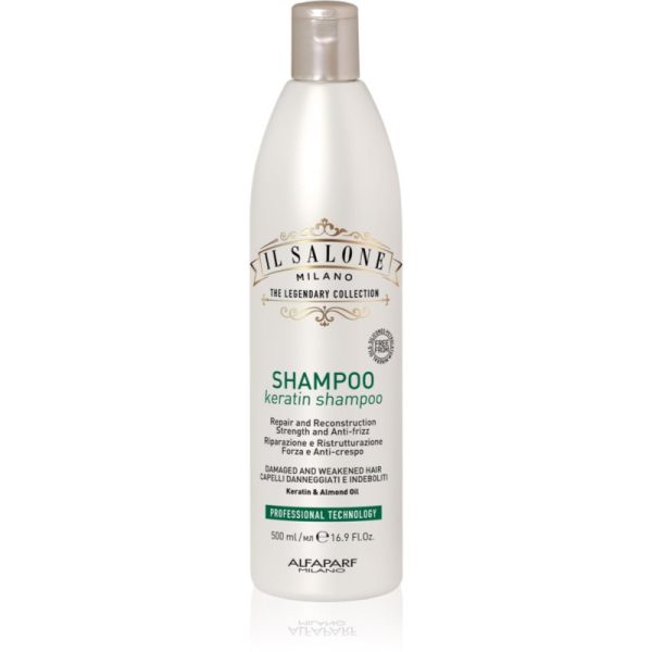 Alfaparf Milano Il Salone Milano Keratin șampon regenerator pentru par deteriorat 500 ml-ro