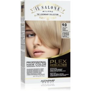 Alfaparf Milano Il Salone Milano Plex Rebuilder Culoare permanenta pentru par culoare 9.0 - Very Light Blonde 1 buc-ro