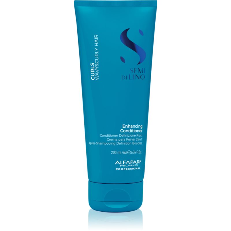 Alfaparf Milano Semi Di Lino Curls balsam pentru păr creț 200 ml-ro