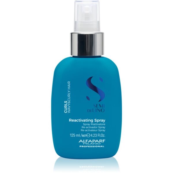 Alfaparf Milano Semi Di Lino Curls spray de styling pentru structură pentru păr creț 125 ml-ro