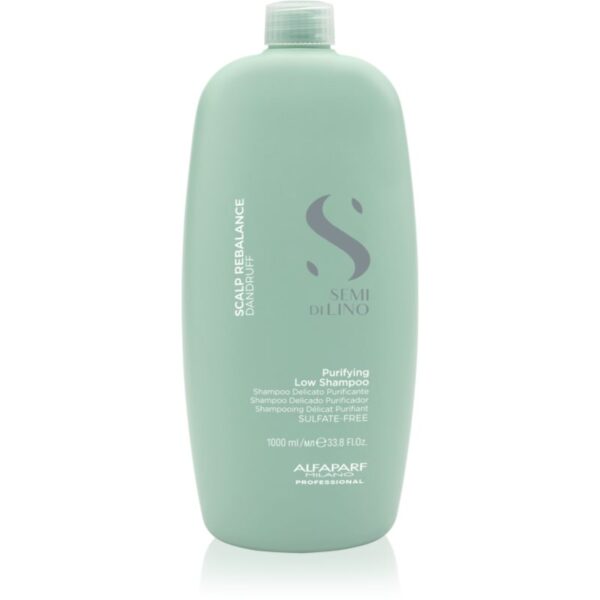 Alfaparf Milano Semi Di Lino Scalp Rebalance sampon de curatare delicat anti matreata 1000 ml-Țena